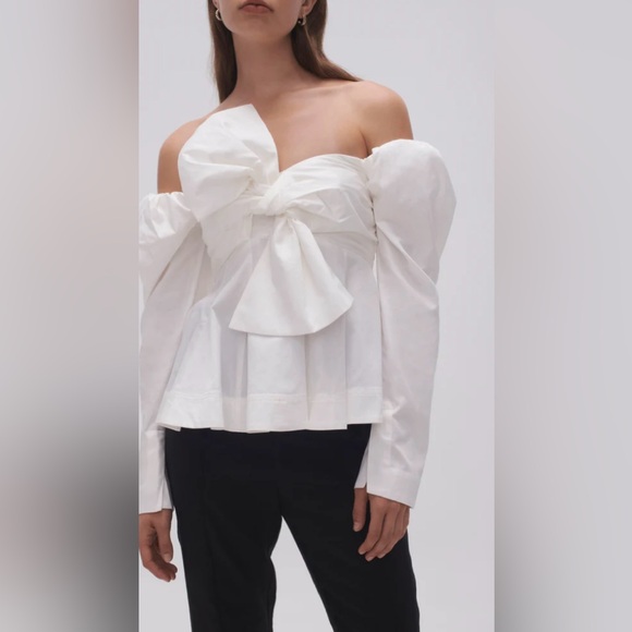 AJE Valentina Strapless Bow Top - Picture 2 of 13